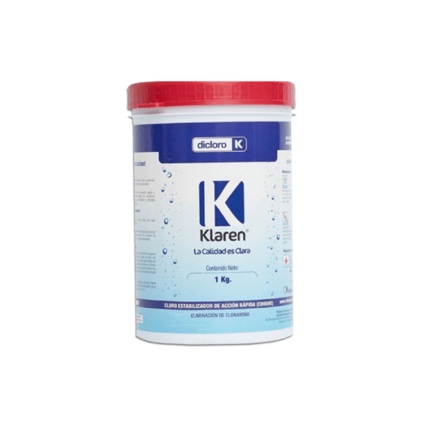 DICLORO KLAREN ENV. DE 1 KG.