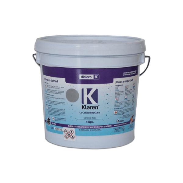 DICLORO KLAREN ENVASE DE 4 KGS