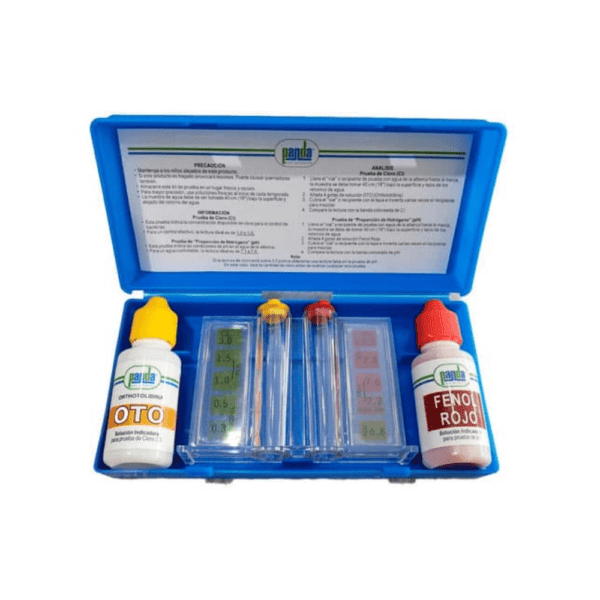 KIT ANALIZADOR DE CLORO Y PH