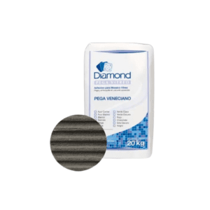 PEGA MOSAICO VITREO DIAMOND GRIS BULTO 20K