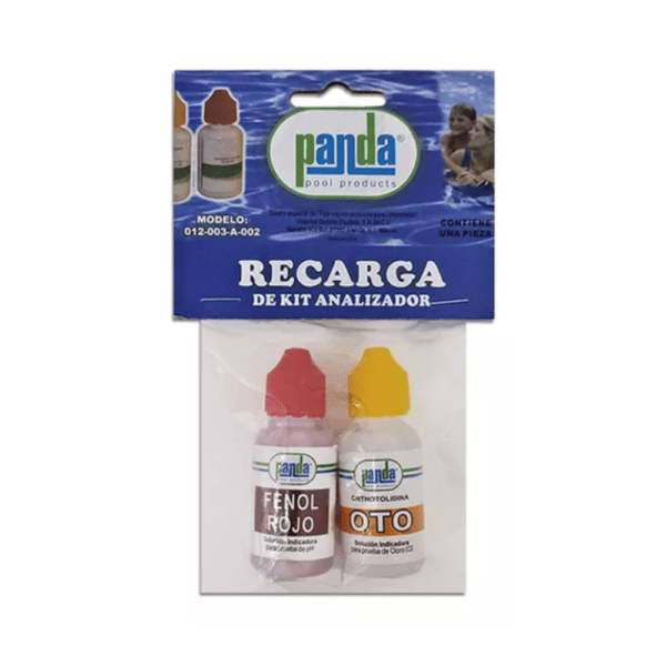 RECARGA DE KIT ANALIZADOR