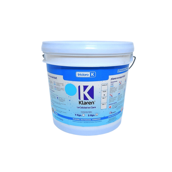 TRICLORO GRANULAR KLAREN ENV. 5 KG.