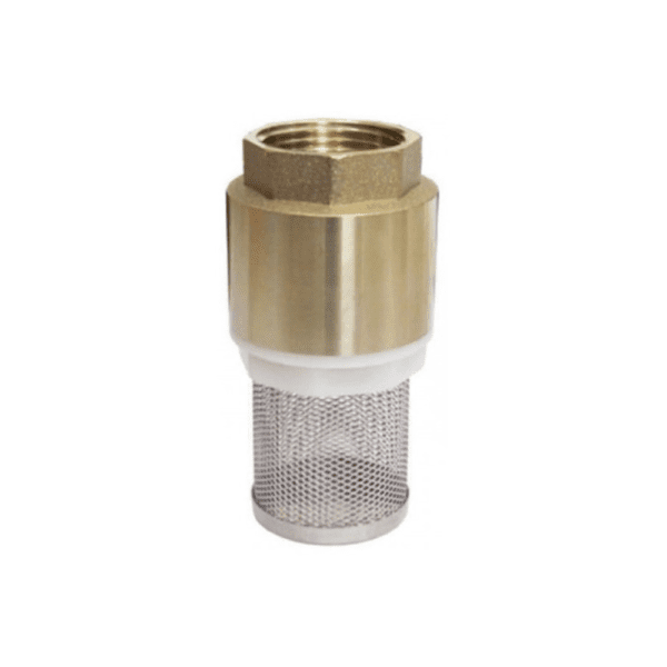 VAL.CHECK/PIE 1" BRONCE DESMONTABLE