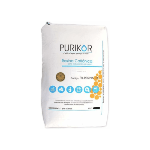 BULTO DE RESINA CATIONICA PURIKOR 28.3L