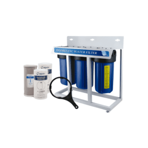 SISTEMA FILTRACION 3 ETAPAS  3 PORTAFILTROS 10"BB AQUEX