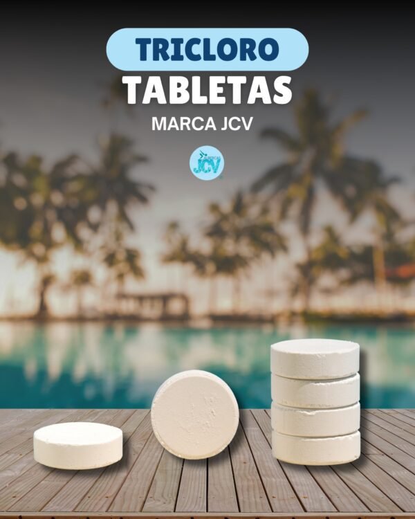 TRICLORO TABLETA3" PARA PISCINAS 50KG