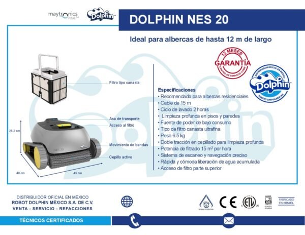 ROBOT DOLPHIN NES 20
